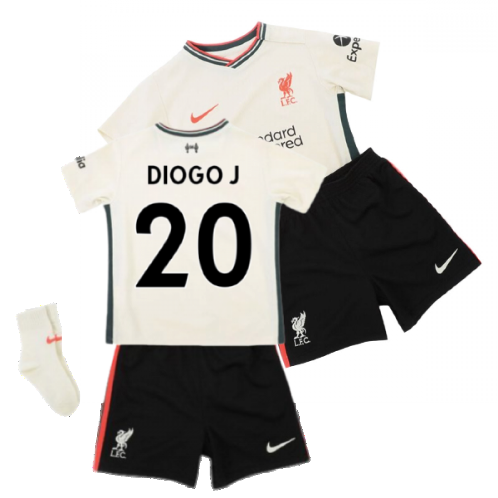 Liverpool 2021-2022 Away Baby Kit (DIOGO J. 20)