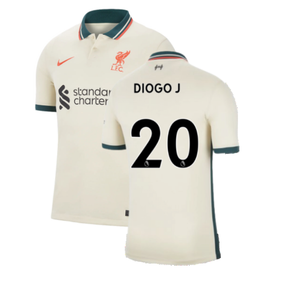 Liverpool 2021-2022 Away Shirt (DIOGO J. 20)