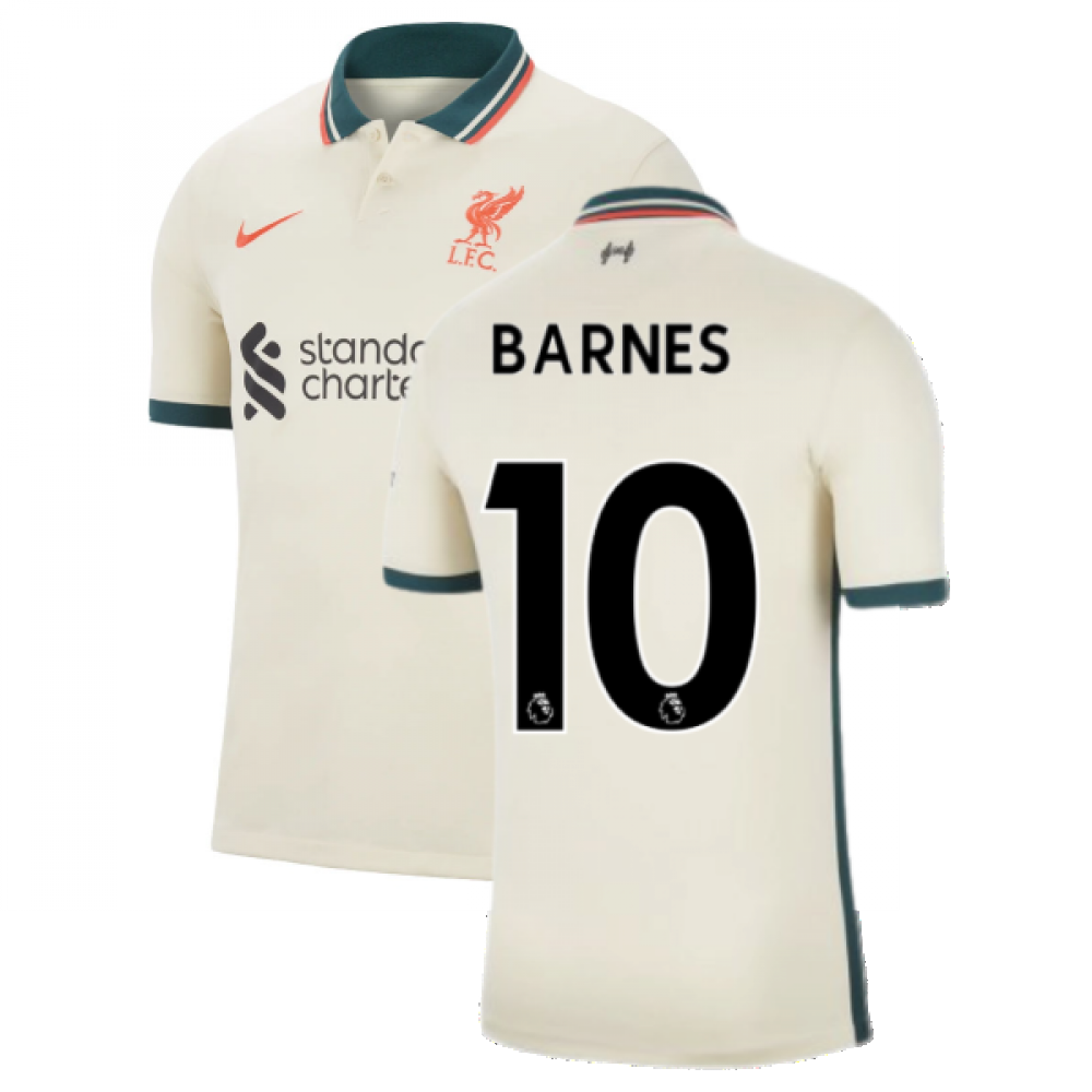 Liverpool 2021-2022 Away Shirt (Kids) (BARNES 10)