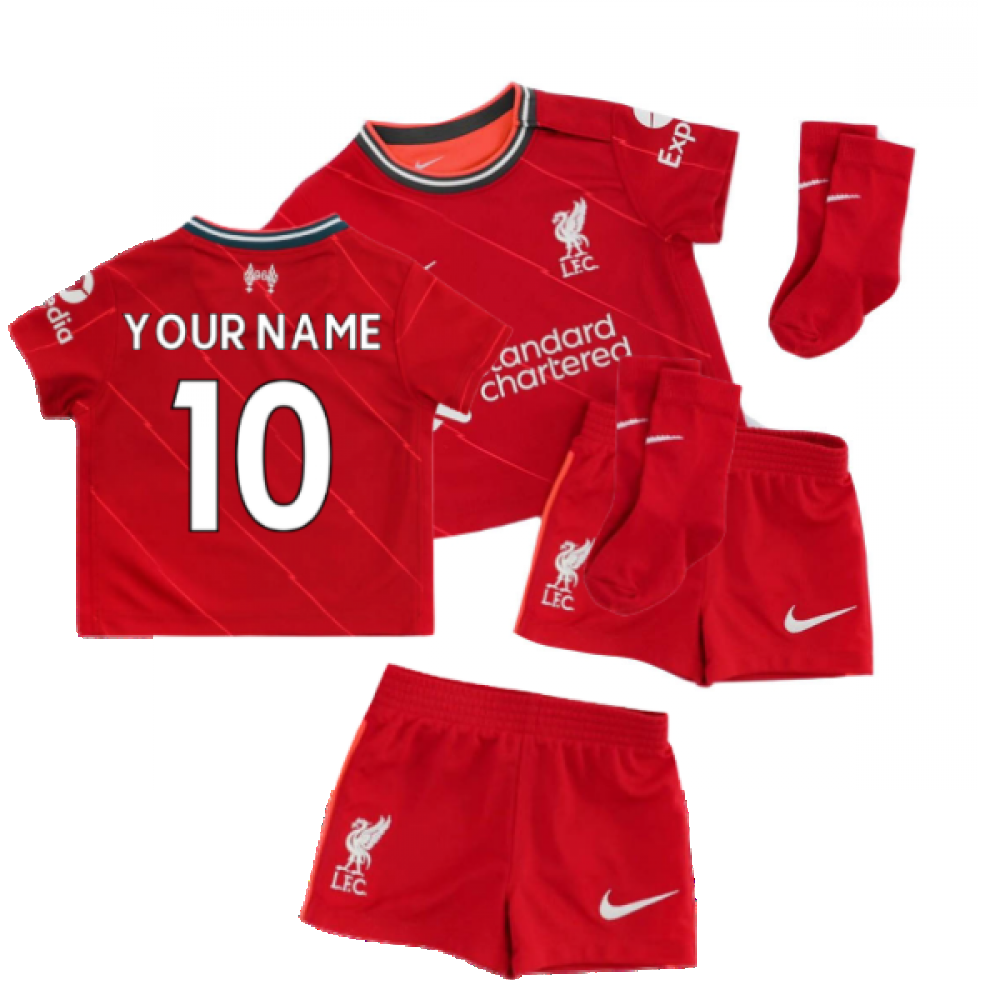 Liverpool 2021-2022 Home Baby Kit (Your Name)