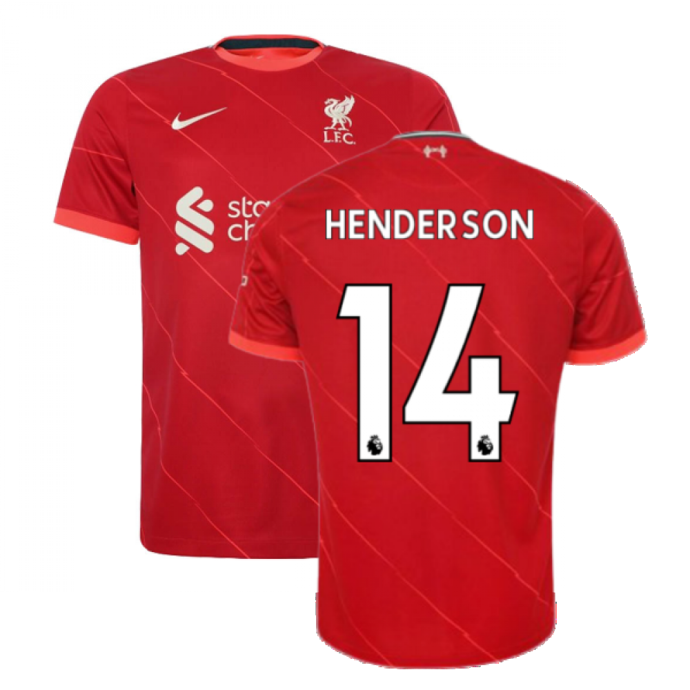 Liverpool 2021-2022 Home Shirt (HENDERSON 14)