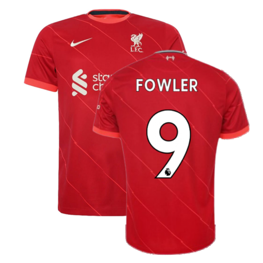 Liverpool 2021-2022 Home Shirt (Kids) (FOWLER 9)