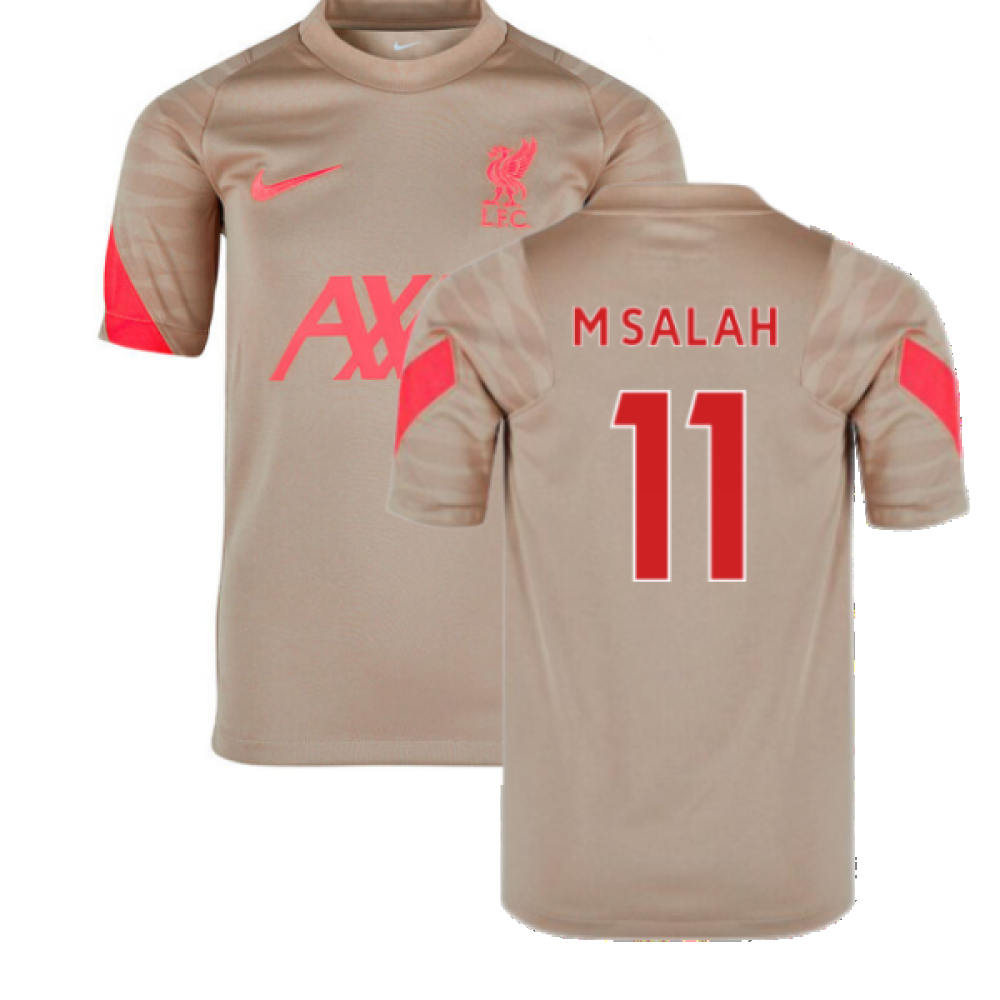 Liverpool 2021-2022 Training Shirt (Mystic Stone) - Kids (M.SALAH 11)