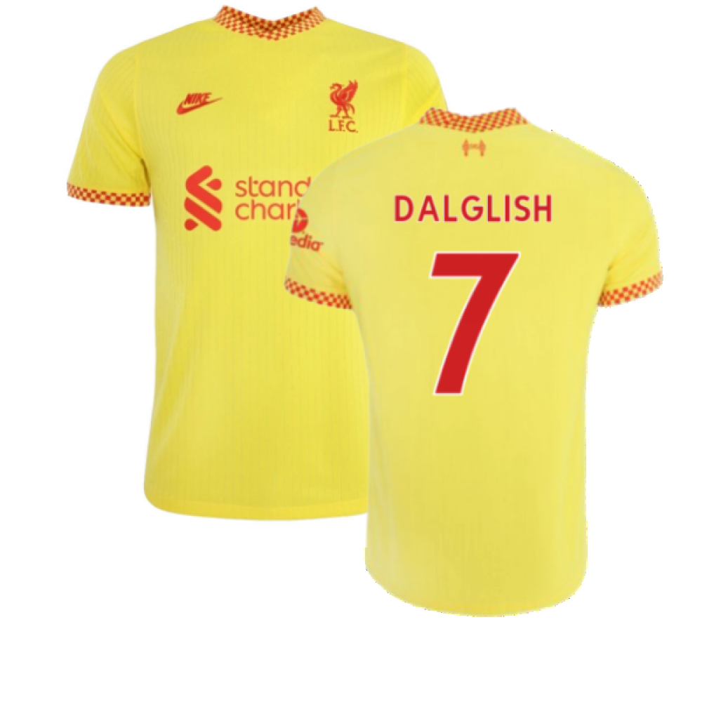 Liverpool 2021-2022 Vapor 3rd Shirt (DALGLISH 7)