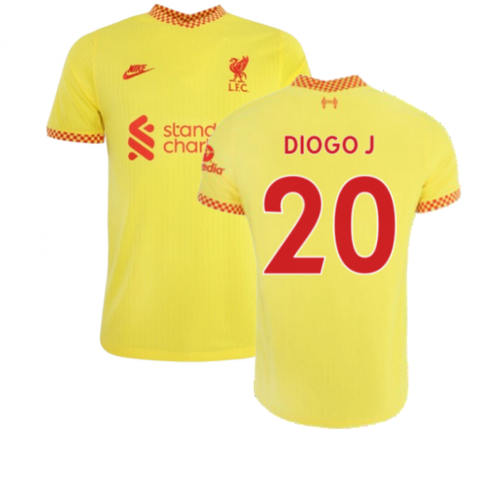 Liverpool 2021-2022 Vapor 3rd Shirt (DIOGO J. 20)