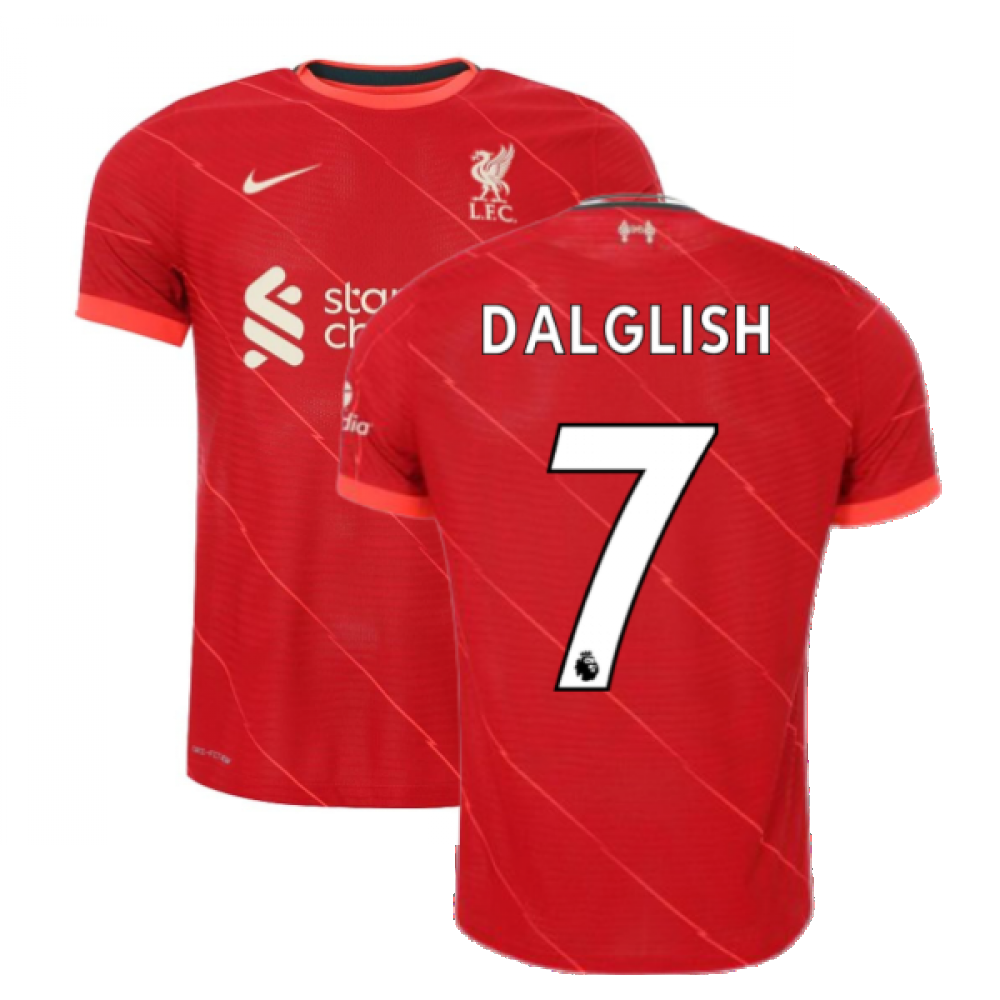 Liverpool 2021-2022 Vapor Home Shirt (Kids) (DALGLISH 7)