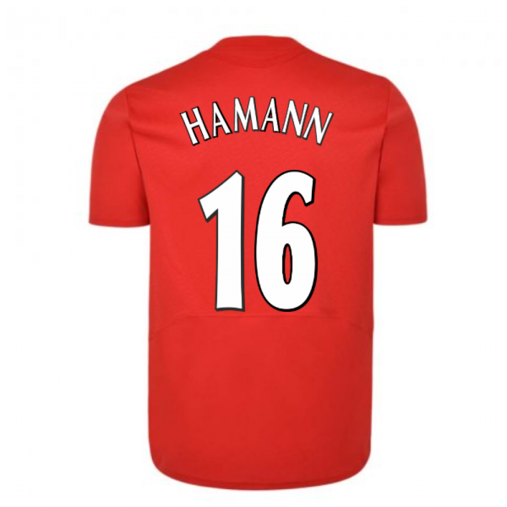 Liverpool FC 2005 Istanbul Home Shirt (HAMANN 16)