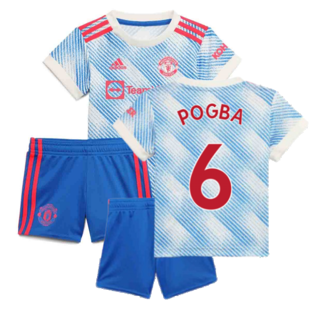 Man Utd 2021-2022 Away Baby Kit (POGBA 6)