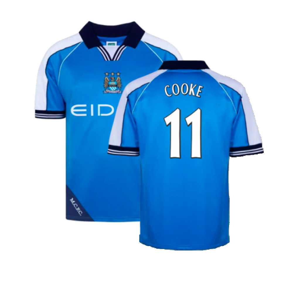 Manchester City 2000 Home Retro Shirt (Cooke 11)