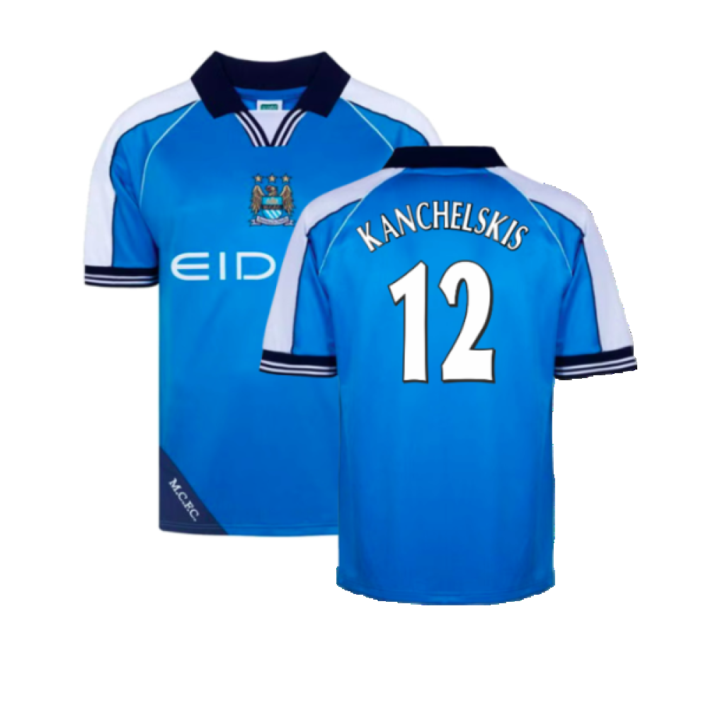 Manchester City 2000 Home Retro Shirt (Kanchelskis 12)