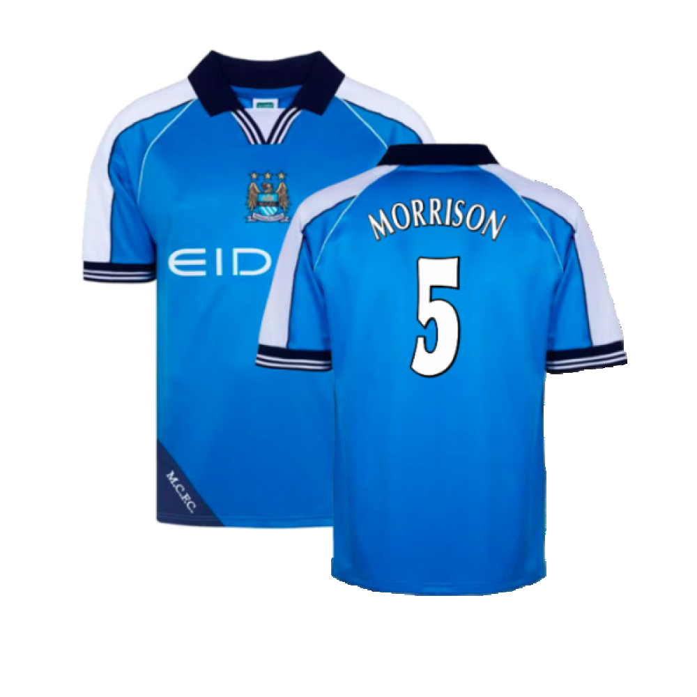 Manchester City 2000 Home Retro Shirt (Morrison 5)