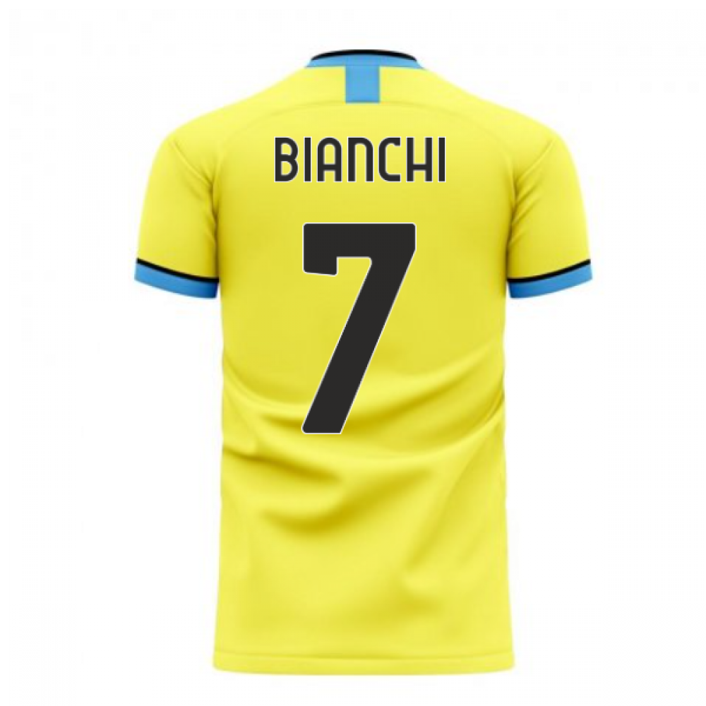  Nerazzurri Milan 2024-2025 Away Concept Football Kit (Libero) (Bianchi 7) - Baby