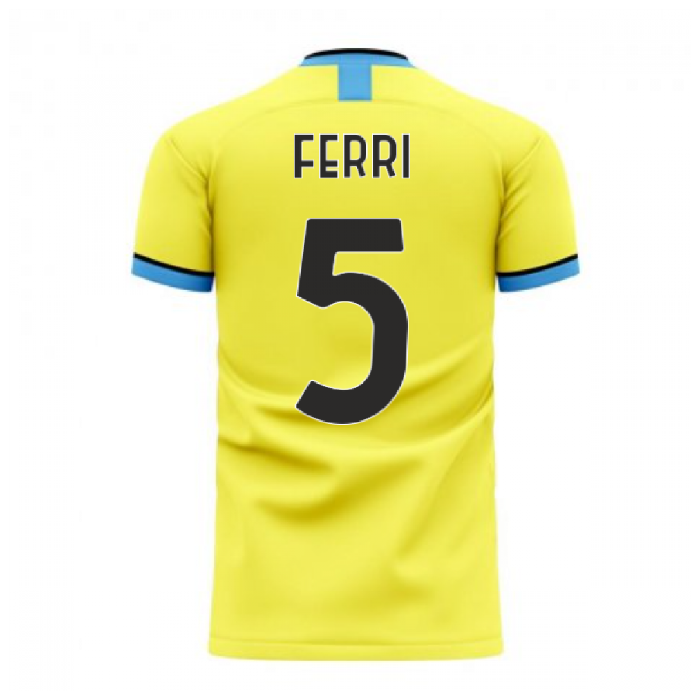 Nerazzurri Milan 2024-2025 Away Concept Football Kit (Libero) (Ferri 5)