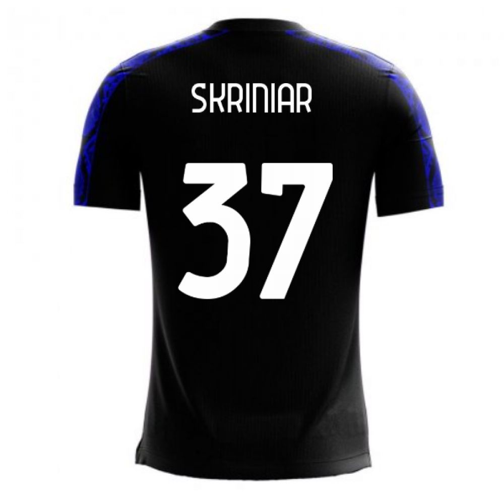 Nerazzurri Milan 2024-2025 Home Concept Football Kit (Libero) (SKRINIAR 37)