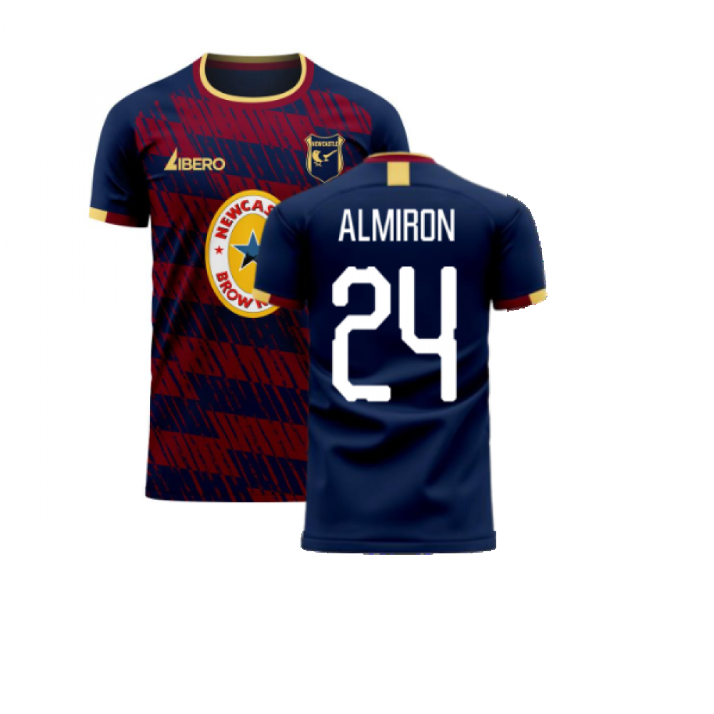  Newcastle 2024-2025 Away Concept Football Kit (Libero) (ALMIRON 24) - Womens