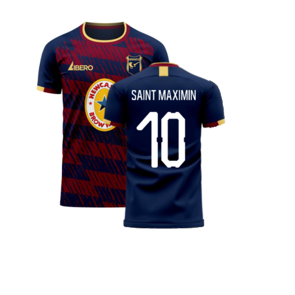  Newcastle 2024-2025 Away Concept Football Kit (Libero) (SAINT MAXIMIN 10) - Womens