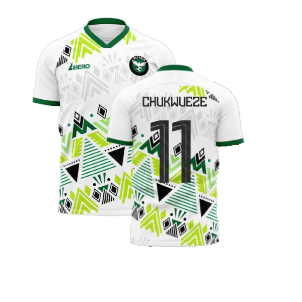  Nigeria 2024-2025 Away Concept Football Kit (Libero) (CHUKWUEZE 11) - Baby