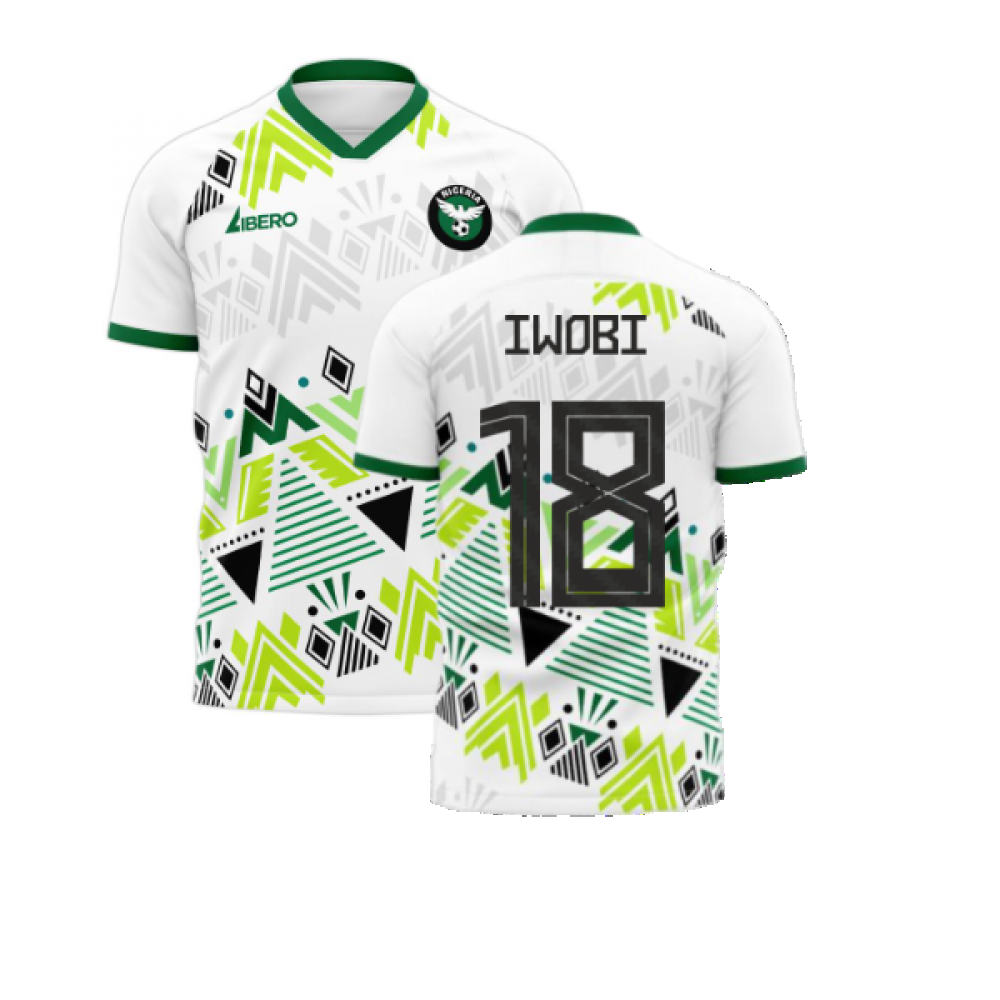  Nigeria 2024-2025 Away Concept Football Kit (Libero) (IWOBI 18) - Baby