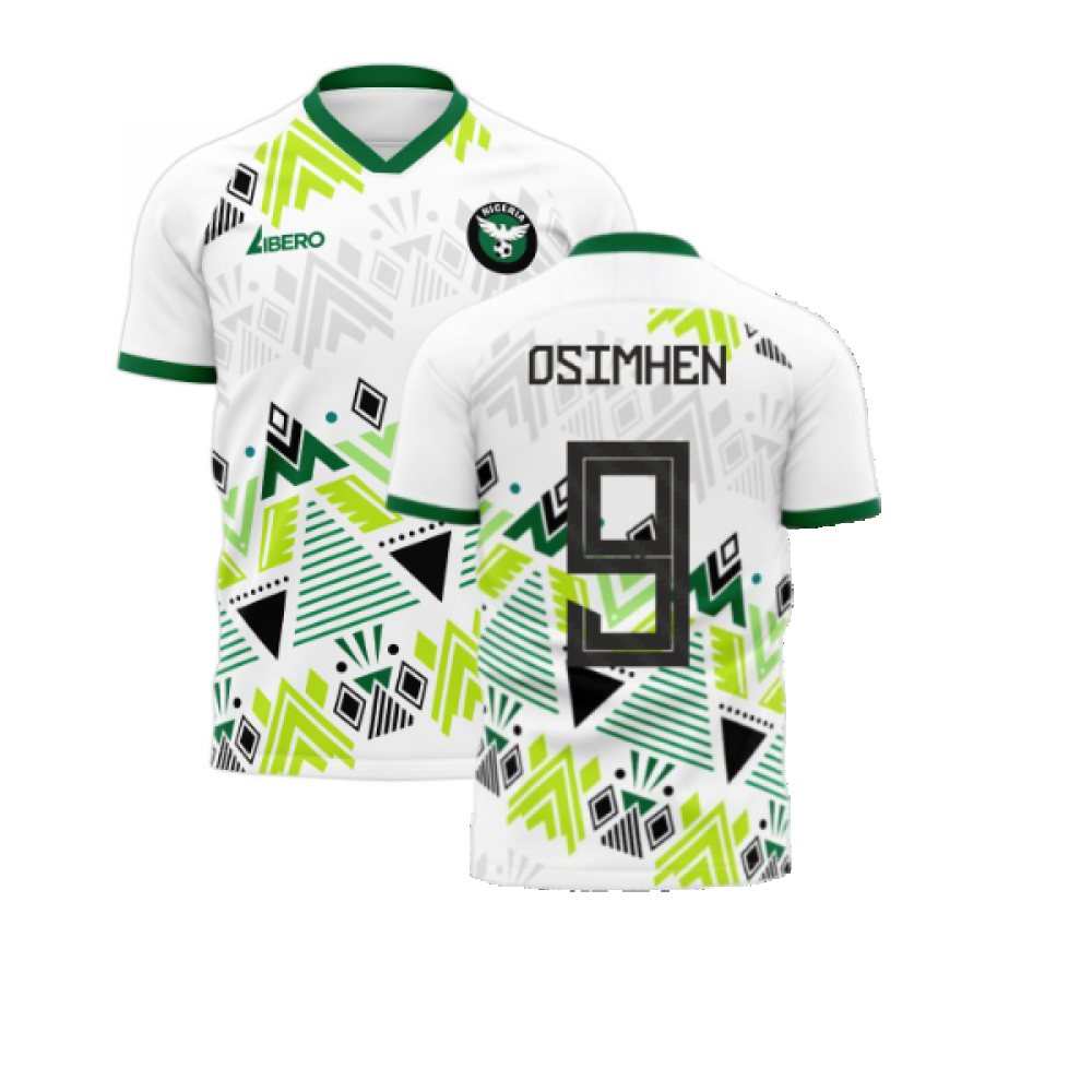  Nigeria 2024-2025 Away Concept Football Kit (Libero) (OSIMHEN 9) - Baby