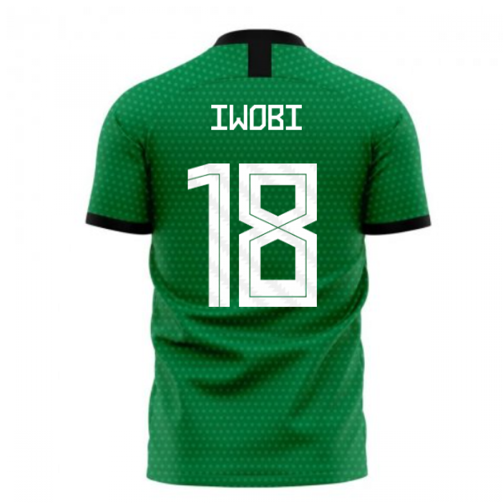 Nigeria 2024-2025 Home Concept Football Kit (Libero) (IWOBI 18)