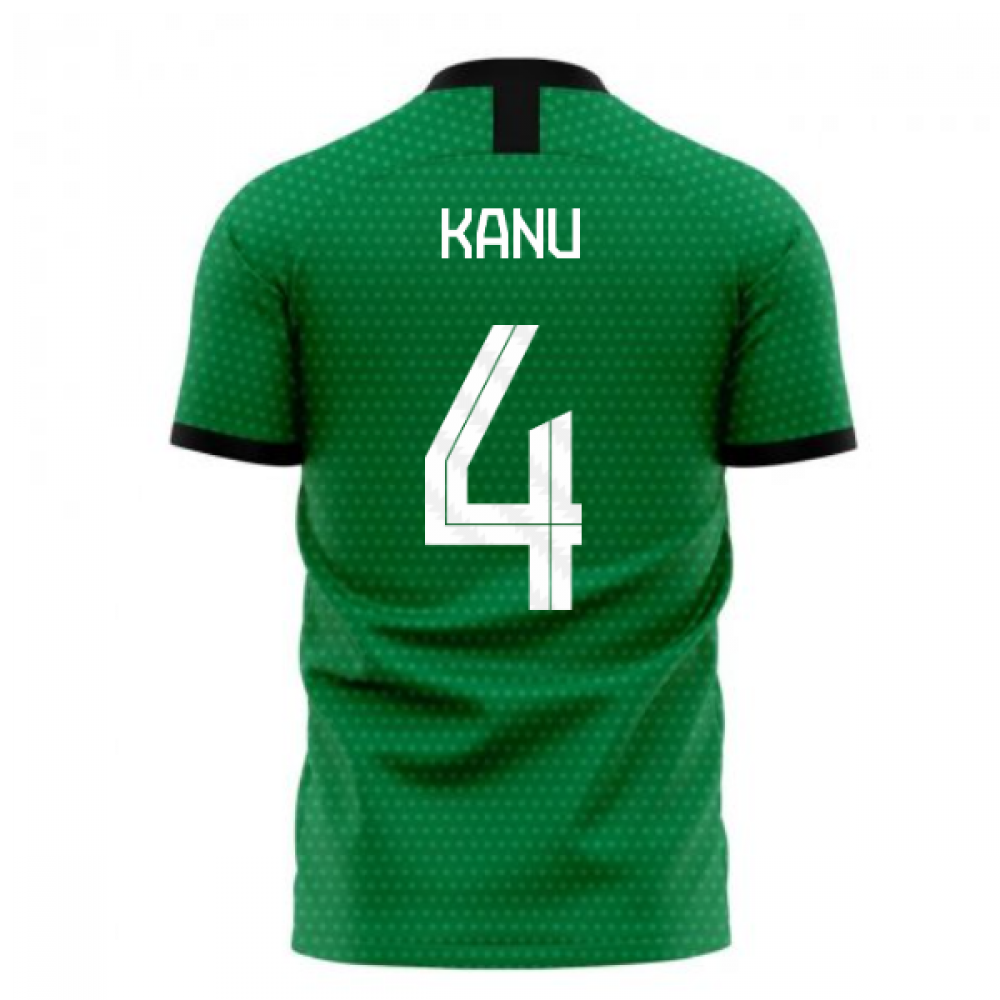 Nigeria 2024-2025 Home Concept Football Kit (Libero) (KANU 4)