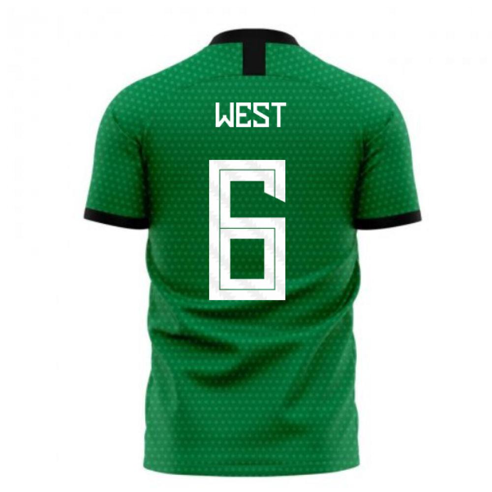 Nigeria 2024-2025 Home Concept Football Kit (Libero) (WEST 6)