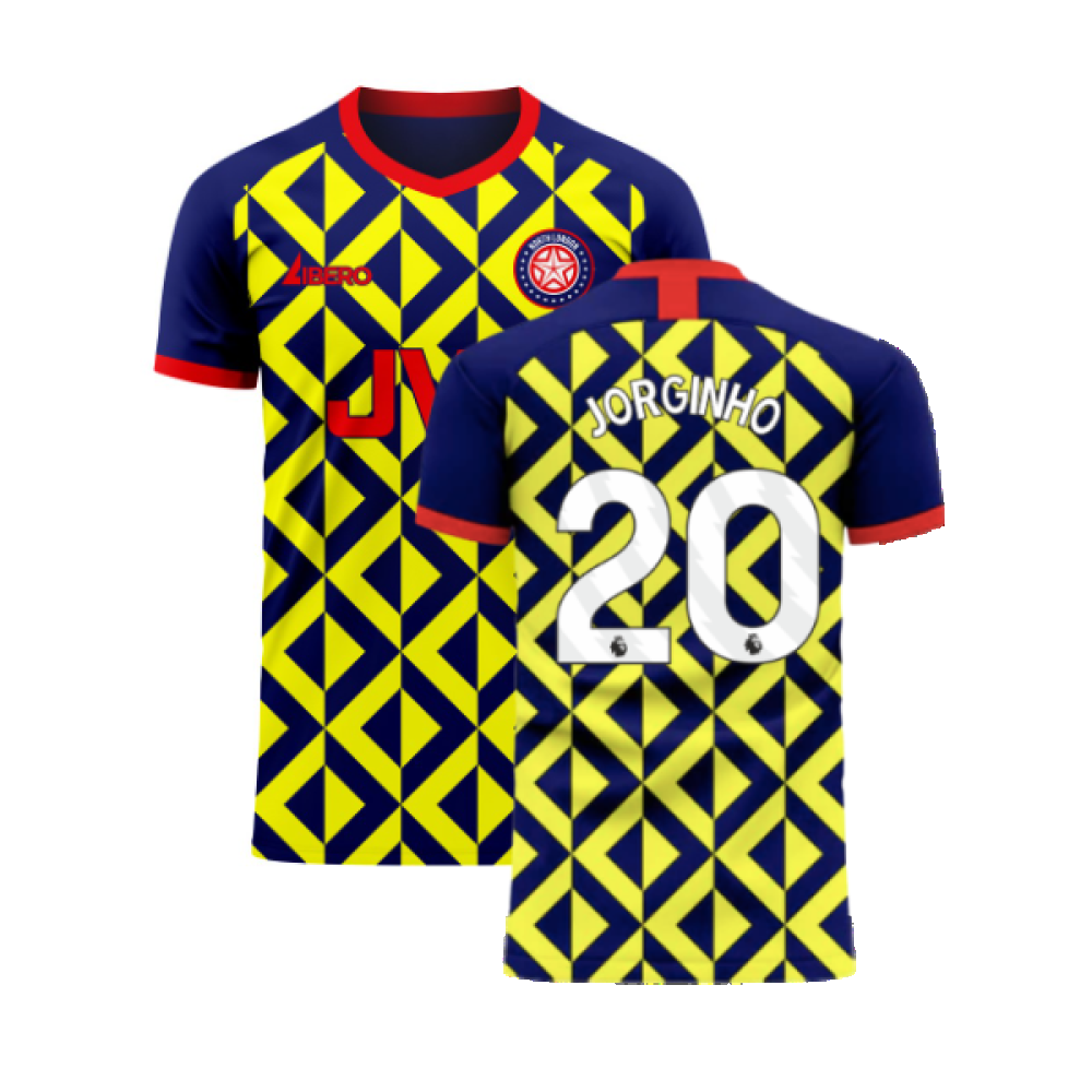 North London Reds 2024-2025 Away Concept Shirt (Libero) (Jorginho 20)