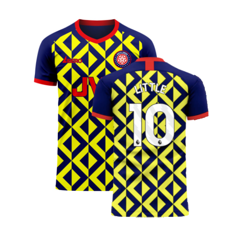 North London Reds 2024-2025 Away Concept Shirt (Libero) (Little 10)