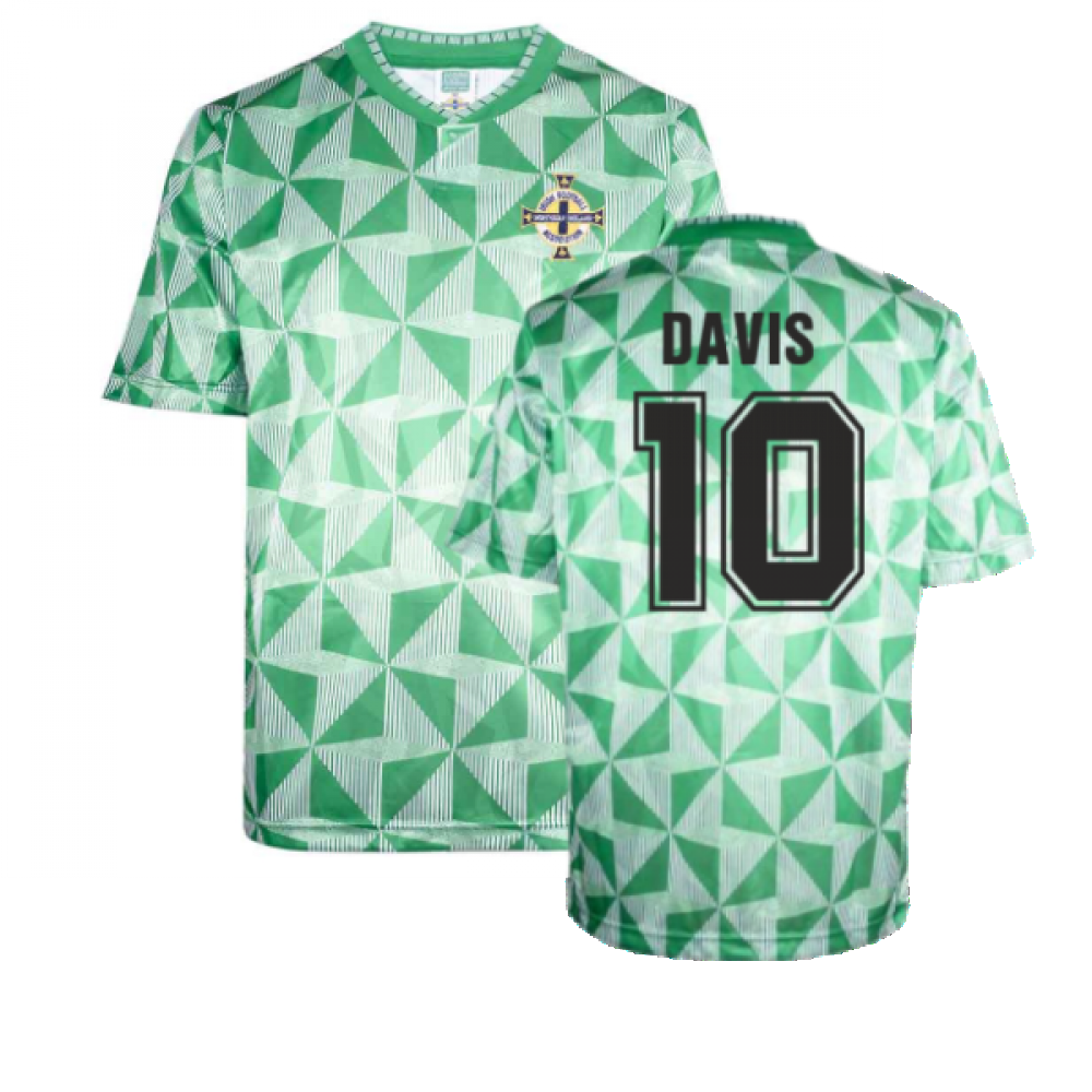 Northern Ireland 1990 Home Retro Shirt (DAVIS 10)