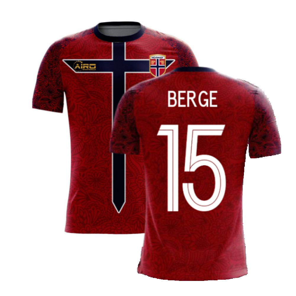 Norway 2024-2025 Home Concept Football Kit (Airo) (BERGE 15)