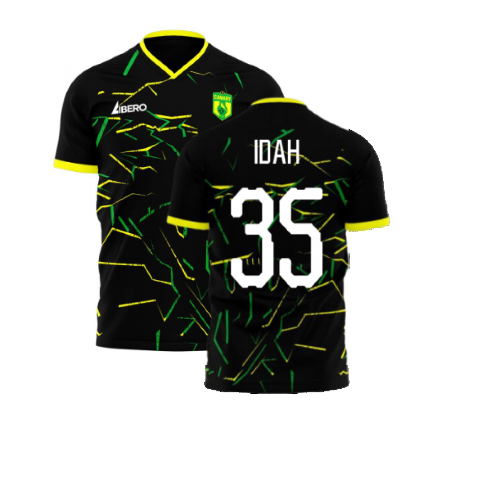 Norwich 2024-2025 Away Concept Football Kit (Libero) (Idah 35)