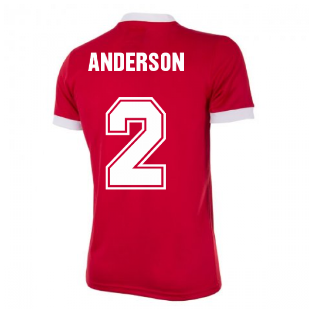 Nottingham Forest 1979 European Cup Final Retro Football Shirt (Anderson 2)