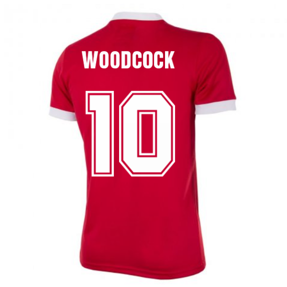 Nottingham Forest 1979 European Cup Final Retro Football Shirt (Woodcock 10)