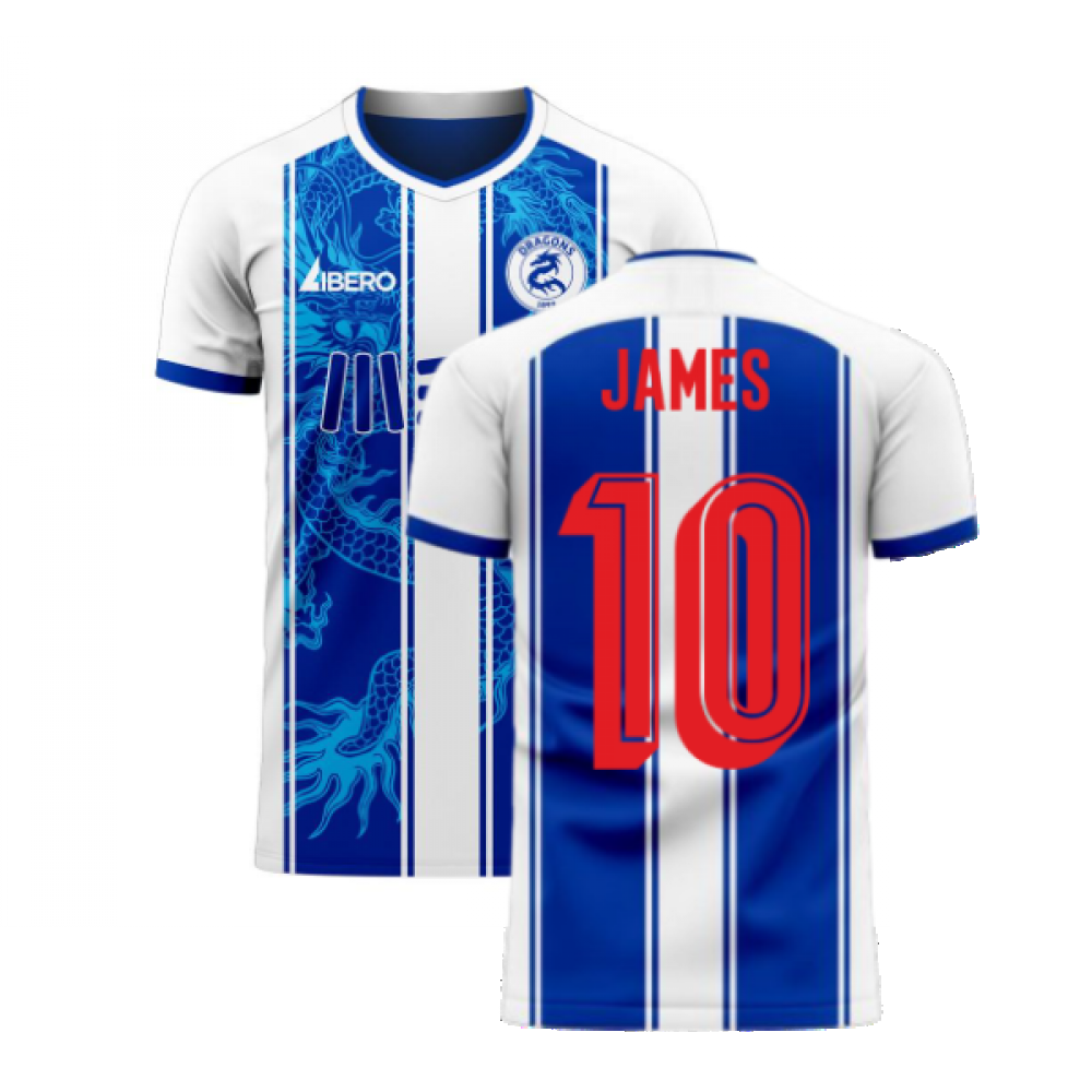 Porto 2024-2025 Home Concept Football Kit (Libero) (JAMES 10)