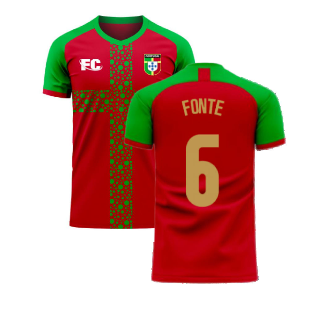 Portugal 2020-2021 Home Concept Football Kit (Fans Culture) (Fonte 6)