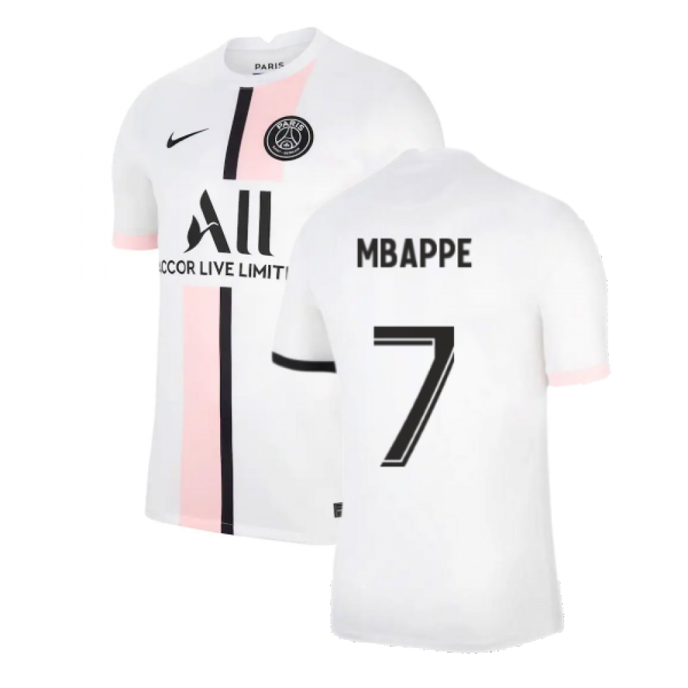 PSG 2021-2022 Away Shirt (MBAPPE 7)