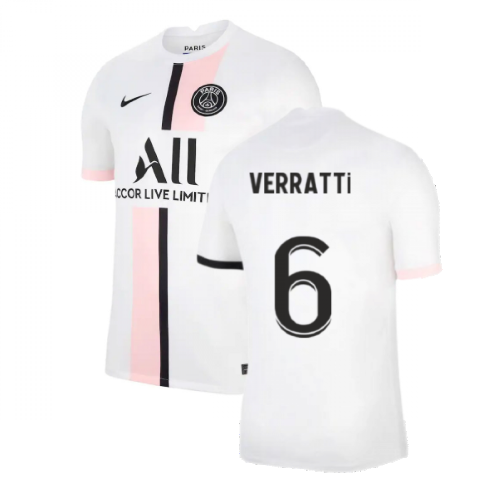 PSG 2021-2022 Away Shirt (VERRATTI 6)