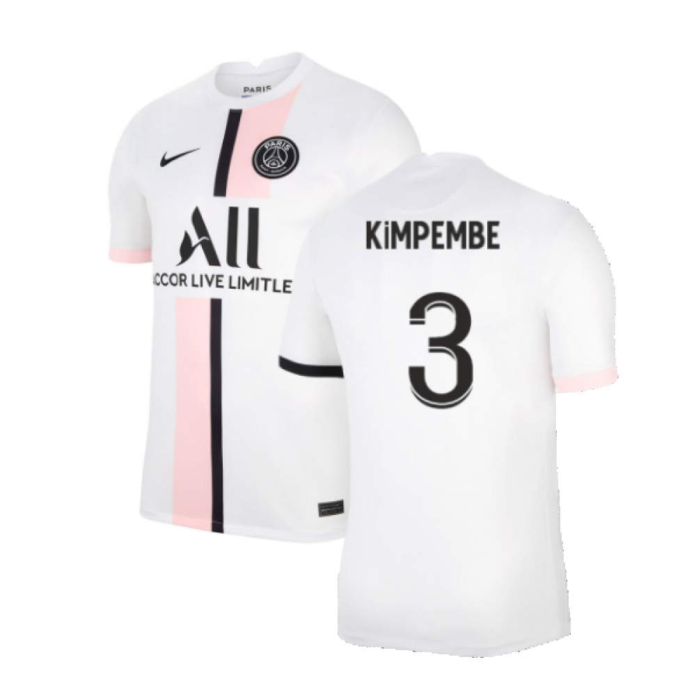 PSG 2021-2022 Vapor Away Shirt (KIMPEMBE 3)