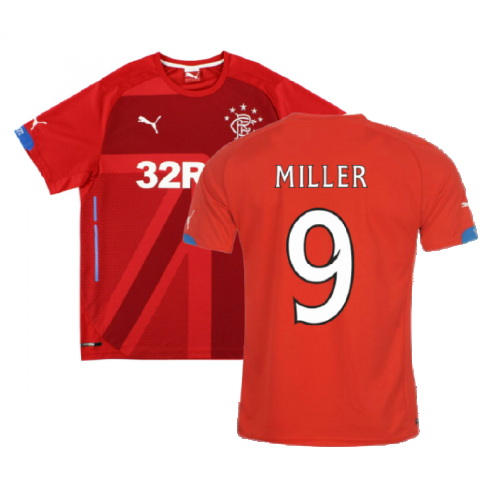 Rangers 2014-15 Third Shirt ((Excellent) XXL) (Miller 9)