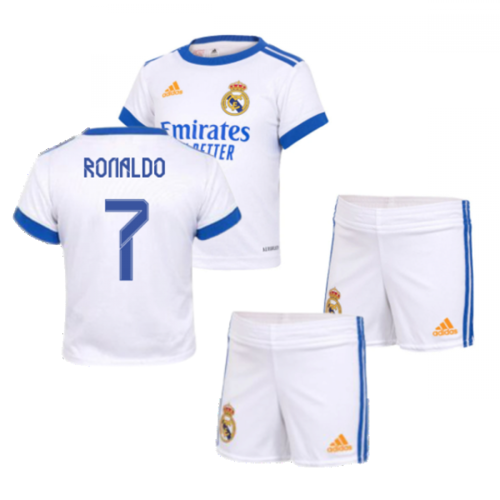 Real Madrid 2021-2022 Home Baby Kit (RONALDO 7)