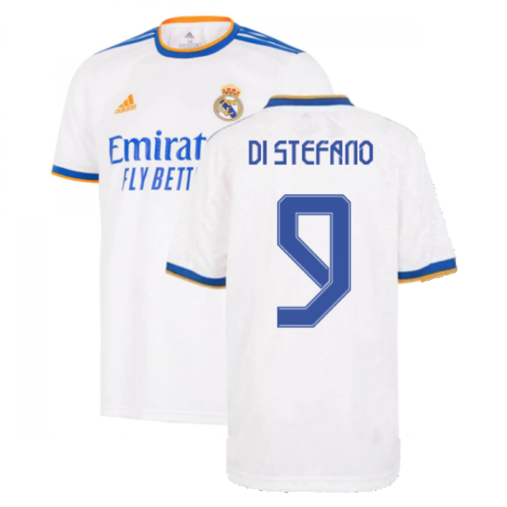 Real Madrid 2021-2022 Home Shirt (Kids) (DI STEFANO 9)