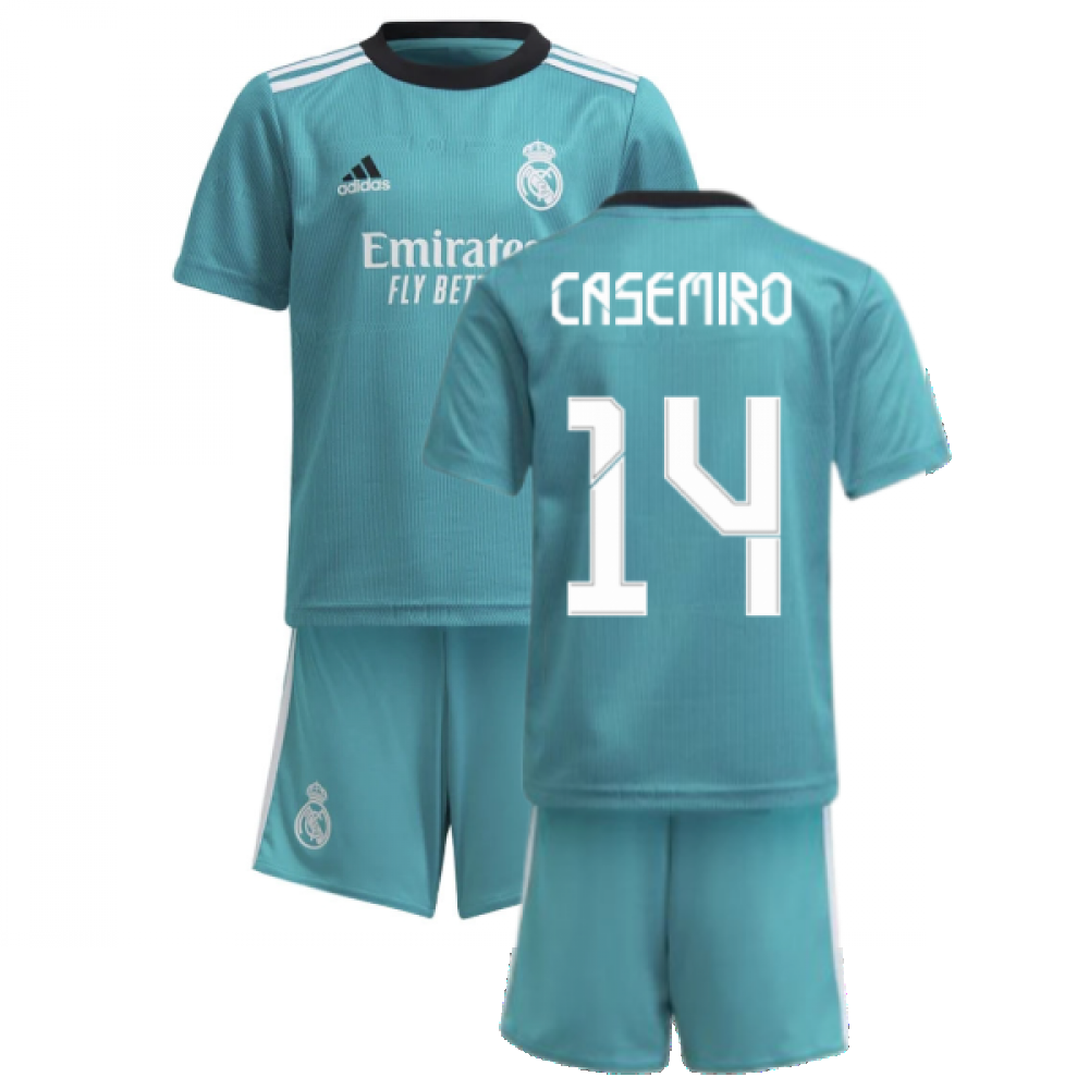 Real Madrid 2021-2022 Thrid Mini Kit (CASEMIRO 14)