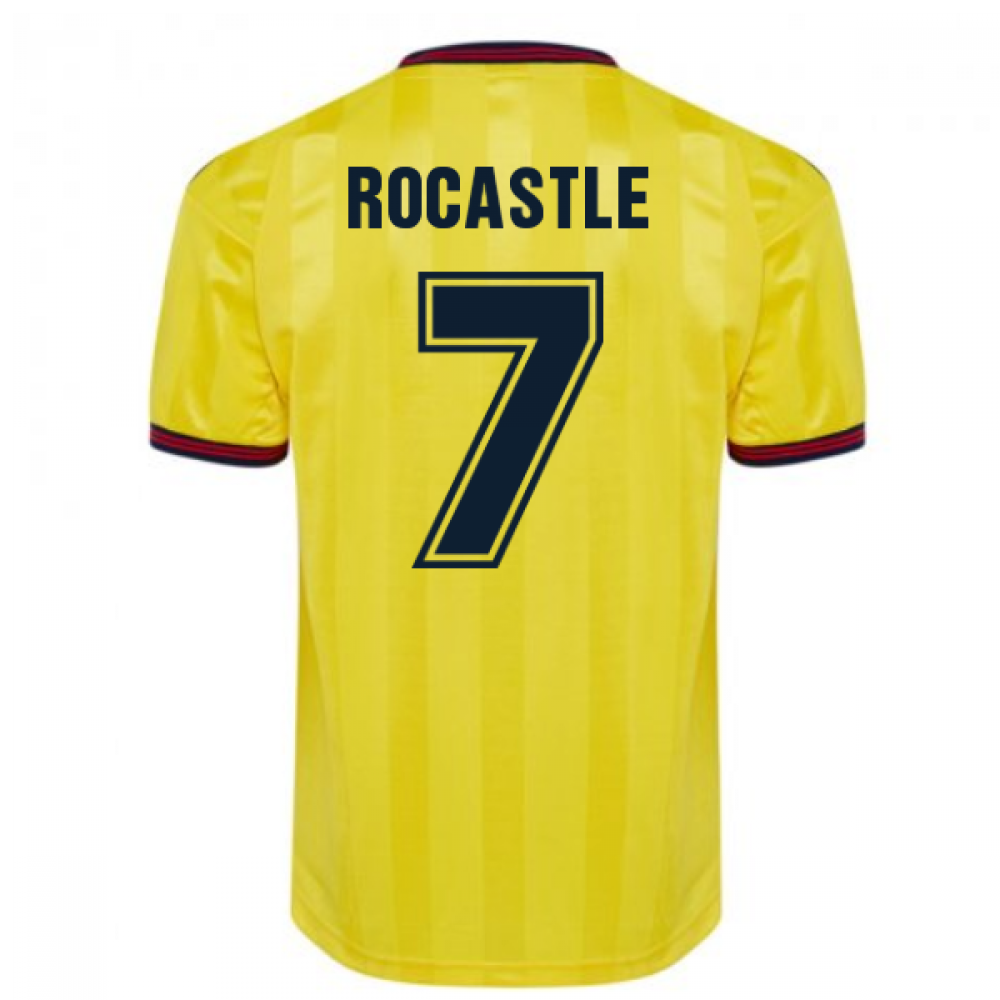 Score Draw Arsenal 1985 Centenary Away Shirt (ROCASTLE 7)