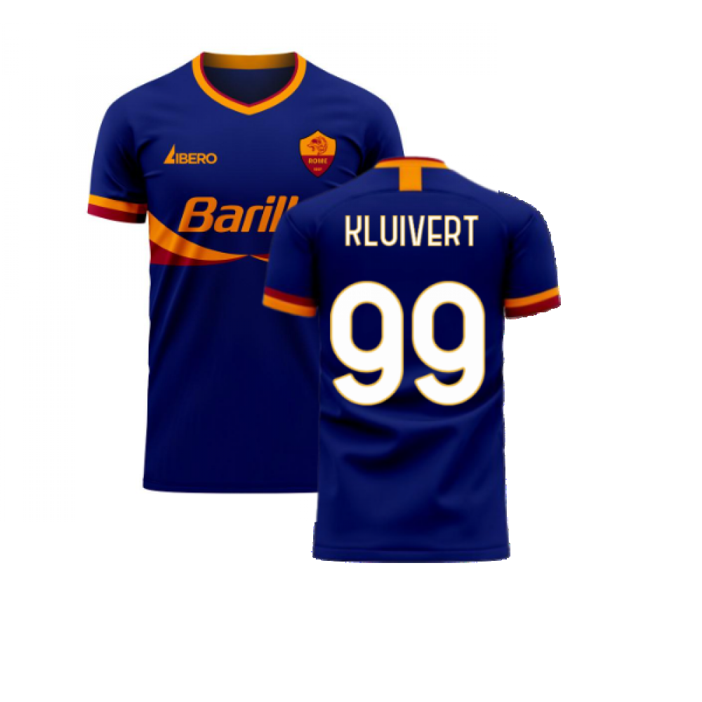  Roma 2024-2025 Third Concept Football Kit (Libero) (KLUIVERT 99) - Baby