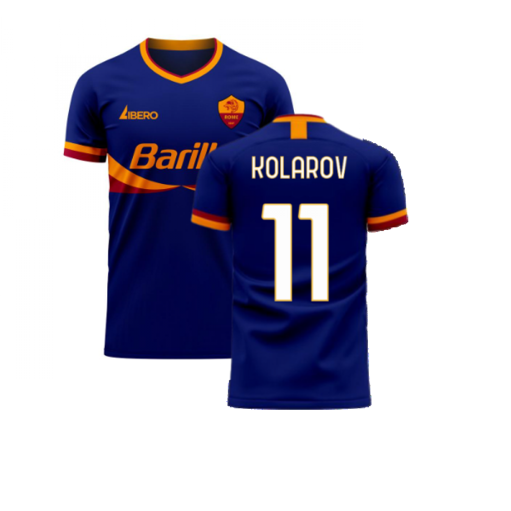  Roma 2024-2025 Third Concept Football Kit (Libero) (KOLAROV 11) - Baby