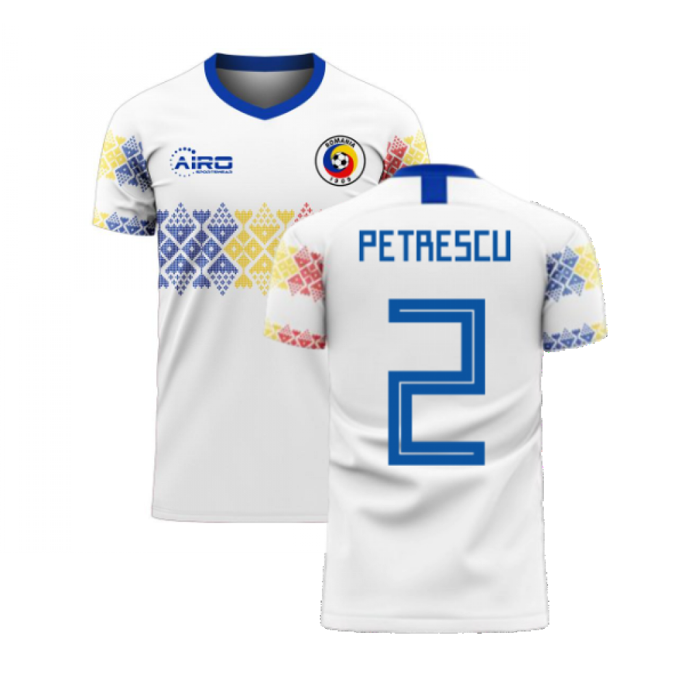 Romania 2024-2025 Away Concept Football Kit (Libero) (PETRESCU 2)