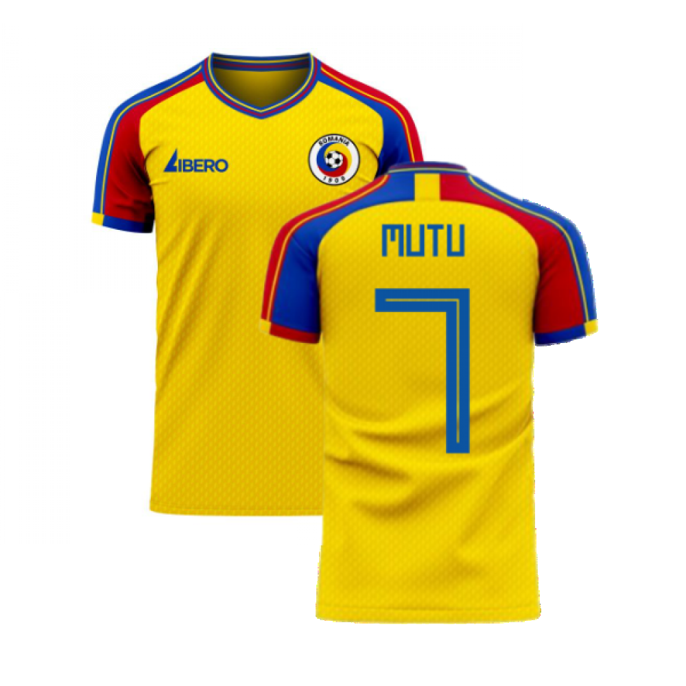 Romania 2024-2025 Home Concept Football Kit (Libero) (MUTU 7)