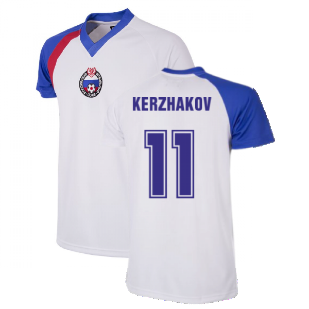 Russia 1993 Retro Football Shirt (KERZHAKOV 11)