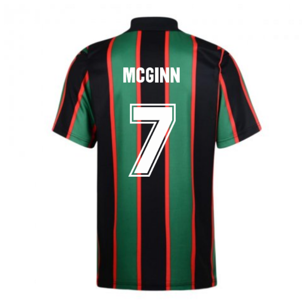 Score Draw Aston Villa 1994 Away Retro Shirt (McGinn 7)