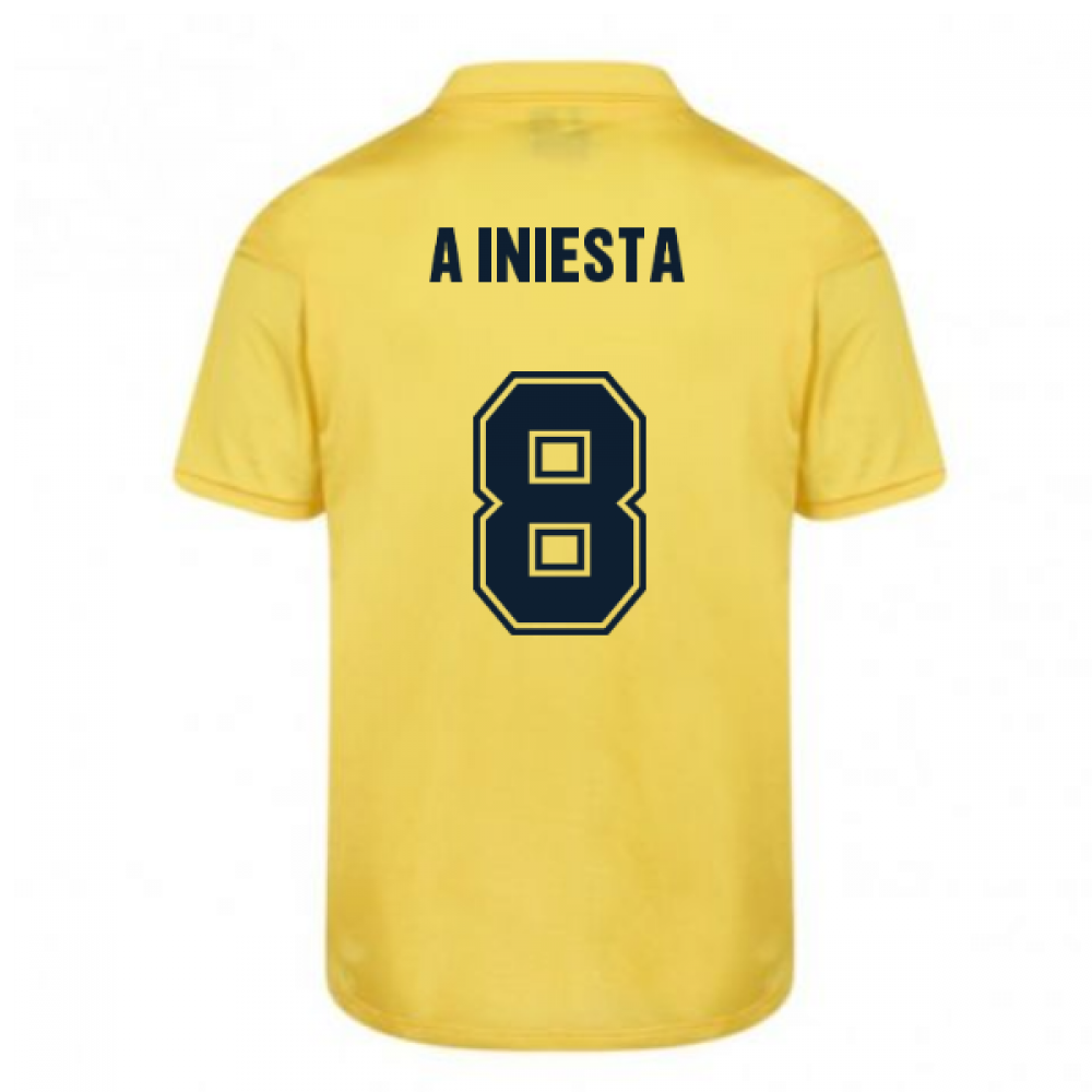 Score Draw Barcelona 1982 Away Shirt (A INIESTA 8)